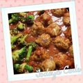 Yunooon's cooksnap of when they made チーズ入りミートボールのトマトソース煮.