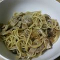 ヴィーナスけい's cooksnap of when they made 絶品！しめじと塩豚のやみつき醤油パスタ☆.