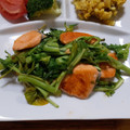 ポニーリボン's cooksnap of when they made 簡単！なのに絶賛♪ 鮭と菜の花のムニエル.