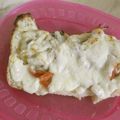 3姉妹ちゃんママ's cooksnap of when they made きんぴらごぼうのチーズパン.