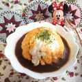 みなみんくっきんぐ's cooksnap of when they made オムシチュー♪（オムライス＆シチュー）.