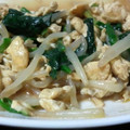 ハコウ's cooksnap of when they made もやしとほうれん草のオイマヨ炒め.