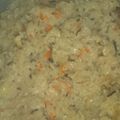 香穂ちゃん's cooksnap of when they made お餅で♪簡単あっさり具だくさんおこわ♪.