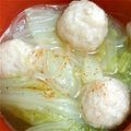 タルタル大好き's cooksnap of when they made 白菜鶏団子～ほっとするス～プ☆.