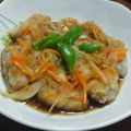 malanao's cooksnap of when they made タラのだしポン酢入りあっさり南蛮漬け.