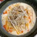 yumienne's cooksnap of when they made 牛乳で作る☆コクまろ辛口坦々麺.