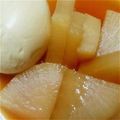 緋の子's cooksnap of when they made 大根と玉子のこく旨煮(⌒‐⌒).