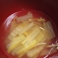 chaykong's cooksnap of when they made 白菜とハムのスープ.