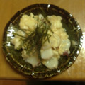 nekobaaba's cooksnap of when they made オススメ☆タコと叩き長芋のわさび醤油和.