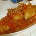 まめきちまめこ's cooksnap of when they made 高野豆腐のから揚げ☆野菜たっぷりあんかけ.