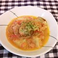 龍青空ママ's cooksnap of when they made ホタテとじゃがいものトマトスープ煮.