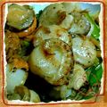 しののめ's cooksnap of when they made ホタテと小松菜＆キノコのバター醤油炒め.
