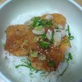 おけいはん０９１３'s cooksnap of when they made ★☆おろしカツ丼☆★.