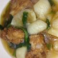まうやん's cooksnap of when they made 簡単！カブと鶏から揚げのトロッと煮.