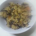 ★いちごラテ★'s cooksnap of when they made お煎餅でひじきの炊き込みおこわ☆.