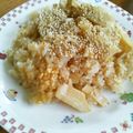 くもも's cooksnap of when they made 1時間で完成☆炊飯器でタケノコおこわ.