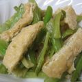 ありんぴー☆'s cooksnap of when they made 大根の葉の油揚げ炒め.