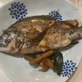 料理わ苦手's cooksnap of when they made チヌのこっくり煮付け.