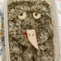 saki1010's cooksnap of when they made キャラ弁☆ゲゲゲの鬼太郎のぬりかべ.