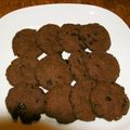 Antonin's cooksnap of when they made マクロビ　キャロブクッキー ハロウィンに.