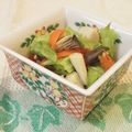 まんまるらあて's cooksnap of when they made ＊キャベツとエリンギの白味噌和え＊.