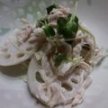 じぇぃ§チャン's cooksnap of when they made 蓮根とササミのクリーミーサラダ.