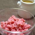 ずんたろ's cooksnap of when they made まるごと苺のミルクシャーベット♪.