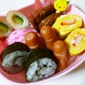 ｘｘyuzumikanｘｘ's cooksnap of when they made お弁当　かにかまとチーズの卵焼き.