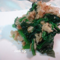 littlelily2007's cooksnap of when they made ほうれん草のツナ和え.