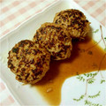 Ｈａｏ－ｍ's cooksnap of when they made 切り干大根の和風ハンバーグ.