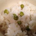 ばむむ's cooksnap of when they made ☆三ツ星グリーンピースご飯☆.