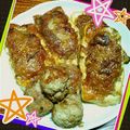チョコパウダー's cooksnap of when they made 簡単！ひき肉詰め照り焼き豆腐.