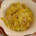 菜乃果's cooksnap of when they made 子供も大好き♪ツナ入りカレーピラフ.