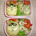 ゆずかりんママ's cooksnap of when they made キャラ弁に♪秋～ポンポコたぬきくん.