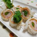 ゆうかりコアラ's cooksnap of when they made ✿お弁当に✿お花ちくわ.