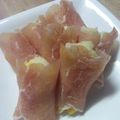 ぱんちった's cooksnap of when they made ポテサラの生ハム巻き.
