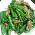 まちょるじゃー's cooksnap of when they made ホタルイカと菜の花のサラダ.