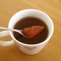 えり8eight's cooksnap of when they made 完熟柿で ほっこり癒しのティータイム♪.
