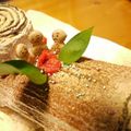 den-en's cooksnap of when they made クリスマスに♪ブッシュドノエル☆.