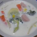 ぴょんまげ's cooksnap of when they made 具たっぷり！みるくスープ.