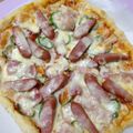 けちょんり's cooksnap of when they made ピザ♪美味しいピザを作ろうよ～♪.