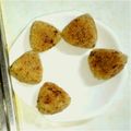 nonchu1980's cooksnap of when they made ごま油が香る　焼きおにぎり.