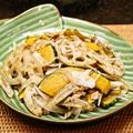 ちべターリー's cooksnap of when they made 揚げ野菜の和え物.
