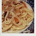 caches's cooksnap of when they made シチューのルーdeかぼちゃパスタ.