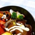 びんび❤'s cooksnap of when they made ３つだけでお弁当のおかず♪.
