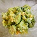 mameapan's cooksnap of when they made ブロッコリーとアボカドのたまごサラダ.