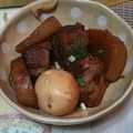 港街の素人コック's cooksnap of when they made ロースで作るさっぱりした豚の角煮.