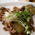バウンド's cooksnap of when they made ひき肉とナスのウマウマ炒め.