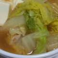 natsumama♪'s cooksnap of when they made かんたん！白菜と豚肉の鍋☆.