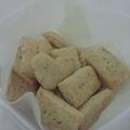 rin617's cooksnap of when they made ごまとチーズのクッキー　ノンバターだよ☺.